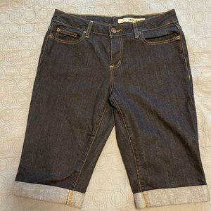 DKNY Bermuda Jean Shorts